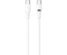 Havit CB6279 - USB Type C į USB Type C įkrovimo laidas, 1 m (baltas)