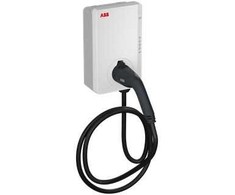 ABB Terra AC W22-G5-R-C-V2-0 wallbox Typ 2, 22kW, Juodas, Pilkas