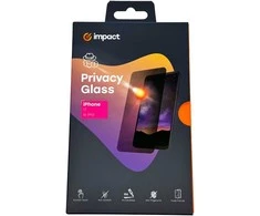 Impact Apsauginis grūdintas privatumo stiklas iPhone 17 / 16 Pro