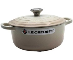 Le Creuset Signature Roaster apvalus 20 cm meringue (21177207164430)