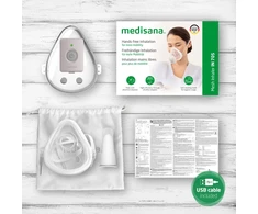 Inhaliatorius - Medisana IN 705 Nešiojamas Inhaliatorius, 6 ml Talpa, Įkraunamas