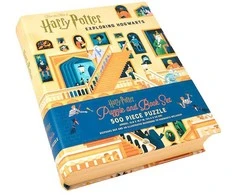 Insight Editions Dėlionė ir Knyga - Hogwarts Tyrinėjimas 500 Detalių Dėlionė ir 32 Puslapių Knygelė
