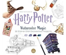 Dėlionė Insight Editions Meno Knyga - Harry Potter Akvarelės Magija: 32 Žingsnis po Žingsnio Projektai