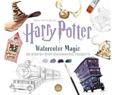 Dėlionė Insight Editions Meno Knyga - Harry Potter Akvarelės Magija: 32 Žingsnis po Žingsnio Projektai