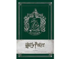 Insight Editions Nešiojamas Užrašų Knygelė - Harry Potter Slytherin Kietu Viršeliu 192 Puslapiai su Žymekliu ir Kišene