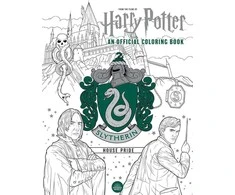 Insight Editions Spalvinimo Knyga - Harry Potter Slytherin Namo Pasididžiavimas 64 Puslapiai 21.7 x 28 cm