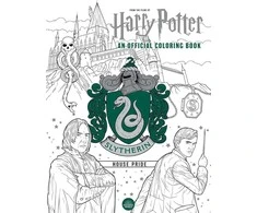 Insight Editions Spalvinimo Knyga - Harry Potter Slytherin Namo Pasididžiavimas 64 Puslapiai 21.7 x 28 cm