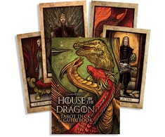 Insight Editions Taro Kortų Rinkinys - Game of Thrones: Drakono Namas, 78 Kortos, 128 Puslapių Gidas