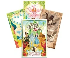 Insight Editions Tarot Kortų Rinkinys - Wizard of Oz 78 Kortų Instrukcijų Knyga Dekoratyvi Dėžutė