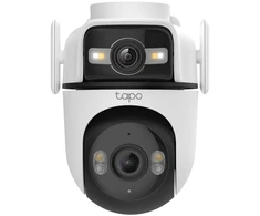 IP Apsaugos Kamera - TP-Link Tapo Lauko Dviejų Objektyvų Pasukama Ir Pakreipiama Apsaugos Kamera 3 MP 2304 × 1296 Wi-Fi Fast Ethernet 512 GB MicroSD