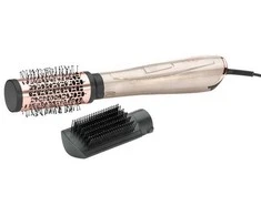 BaByliss AS914PE hair styling tool Straightening brush Warm Juodas, Rose auksinis 1000 W 2.5 m