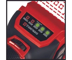 Įrankis - Einhell Belaidis Kampinis Šlifuoklis TP-AG 18/125 CE Q Solo 18V 10,500 RPM Juodas/Raudonas