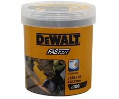 Įrankių Priedas - DeWALT DT20540-QZ 12.5cm Šlifavimo Diskas 1mm Storis Aliuminio Oksido Metalas/Plienas Spalva