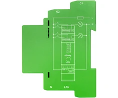 Išmanus apšvietimo valdymas - Shelly Pro Dimmer 2, 2-Kanalo, 200W, Wi-Fi