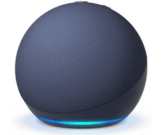 Išmanusis Garsiakalbis - Amazon Echo Dot 5-osios kartos, Balso Valdymas, Dviejų Juostų Wi-Fi, Juoda