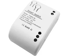 Išmanusis Jungiklis - TUYA 1 Kanalo Wi-Fi RF 10A DC 7-32V