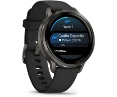 Išmanusis laikrodis - Garmin Venu 4 1.2" AMOLED GPS širdies ritmo juodas