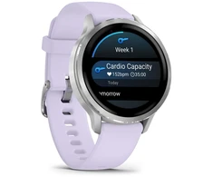 Išmanusis laikrodis - Garmin Venu 4 1.2" AMOLED GPS Sidabrinis