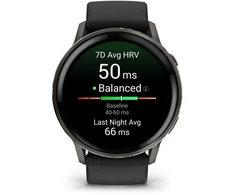 Išmanusis laikrodis - Garmin Venu 4 1.4" AMOLED GPS širdies ritmo juodas