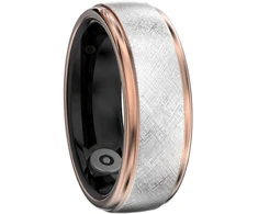 Išmanusis laikrodis Shenzhen Išmanusis Žiedas - HiFuture Ring2, Širdies Ritmo &amp; Miego Stebėjimas, 100m Vandeniui Atsparus, Rožinė Aukso