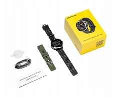 Išmanusis laikrodis - Ulefone Armor Watch Pro 1,5 colio AMOLED Žalias juodas