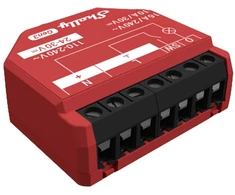 Išmanusis namų valdiklis - Shelly 1PM Gen3 Wi-Fi/Bluetooth, energijos stebėjimas