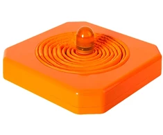 Įspėjamasis Eismo Kūgis - Mactronic L-NJ01-ROHS Sulankstomas Reguliuojamas LED Raudonas/Baltas Kūgis