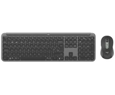 Įvesties Įrenginys - Logitech Signature Slim Combo MK950 belaidė klaviatūra ir pelė (Bluetooth, Logi Bolt, pritaikomi mygtukai)
