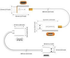 J5 Create Belaidis Adapteris - J5create Screencast HDMI Vaizdo Perdavimo Imtuvas
