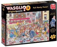 Dėlionė Jumbo Spiele Jumbo Wasgij Original 3- 3 Full Monty Fever 1000 Teile Puzzle (81923)