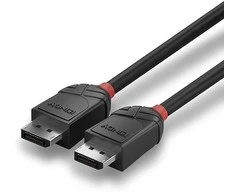 Kabelis - LINDY 2m DisplayPort 2.1 54Gbps 16K 60Hz Juodas