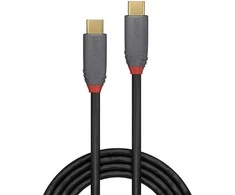 Kabelis - LINDY 7m USB 3.2 Type C to C 10Gbps 100W PD Juodas