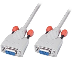 Kabelis - Lindy Nulinio Modemo RS-232 Kabelis, 9 Kontaktų M, 2 M