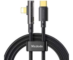 McDodo CA-3390 36 W 1.2 m USB-C prie Lightning kampo kabelio (juodas)