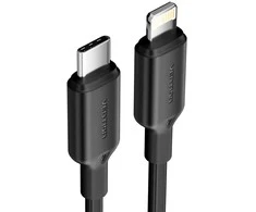 Vention USB-C to Lightning Cable 3A 480Mbps 1m Juodas