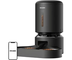 PETLIBRO Granary 5L Pet Food Dispenser with Double Bowl (Juodas)