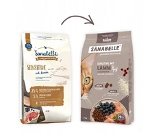 BOSCH Sanabelle Life Sensitive su ėriena & blueberries – sausas kačių maistas – 8kg