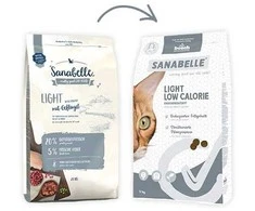 Kačių Maistas - BOSCH Sanabelle Light Low Calorie paukštiena Sausas 8kg