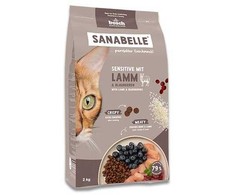 Kačių Maistas - BOSCH Sanabelle Sensitive ėriena Sausas Maistas 2kg