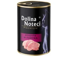 DOLINA NOTECI Premium - šlapias kačių ėdalas, praturtintas kalakutiena - 400g