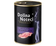 DOLINA NOTECI Premium - šlapias kačių ėdalas su triušiena - 400g