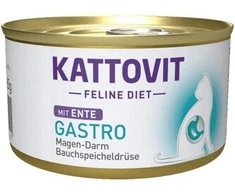 Drėgnas Kačių Maistas - Kattovit Gastro Su Antiena, 85g