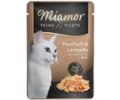 Drėgnas Kačių Maistas - Miamor Suaugusiųjų, Lašiša Ir Tunas, 100 g