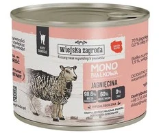 Kačių Maistas - WIEJSKA ZAGRODA Aviena Monoproteininis Drėgnas 200g Be Glitimo