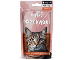 Kačių Priedas - PAN MIĘSKO Vištienos Užkandžiai Be Glitimo Be Grūdų 50g