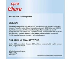 INABA Churu Variety box Tunas - kačių skanėstai - 20 x 14g