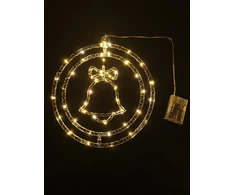 Kalėdinė LED Dekoracija - Modee ML-C3008 Šiltai Balta 48 LED Varpo Dekoracija