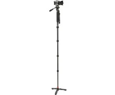Kamera - 3 Legged Thing Punks Taylor 2.0 1.58m 30kg Matinė Juoda