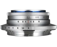 Kamera - Laowa 10mm f/4 Cookie L Mount APS-C 109.3° 37mm Filter Sidabrinis