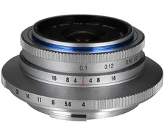 Kamera - Laowa 10mm f/4 Cookie RF, APS-C, 10cm min fokusas, Sidabrinė